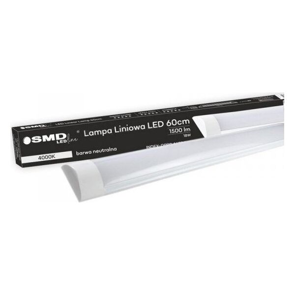 Lampa sufitowa UN OPRAWA SUFITOWA 220-240V 18W 4000K 1500LM 60CM (1 SZT)