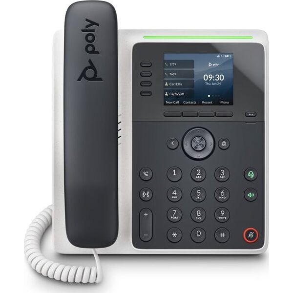 Telefon Triton POLY Edge E220 telefon VoIP Czarny 4 linii IPS