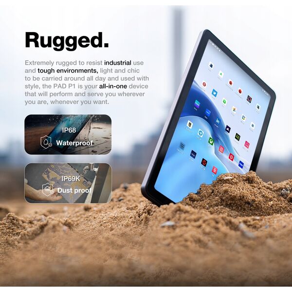 Tablet Beafon AGM by Bea-fon P1 Tablet Outdoor Rugged