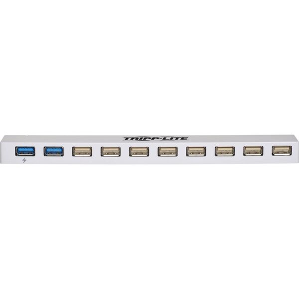 HUB USB Eaton Tripp Lite 10-Port USB 3.0 / USB 2.0 Combo Hub - USB Charging, 2 USB 3.0 & 8 USB 2.0 Ports - Hub - 2 x SuperSpeed USB 3.0 + 8 x USB 2.0 - Desktop