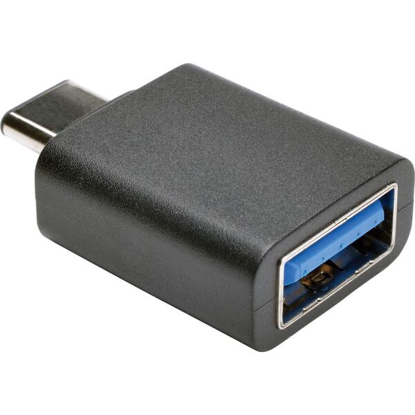 Adapter USB Eaton Tripp Lite USB 3.1 Gen 1.5 Adapter USB-C to USB Type A M/F 5 Gbps Tablet Smart Phone - USB-Adapter - USB Typ A (W) zu 24 pin USB-C (M) - USB 3.1 - Schwarz