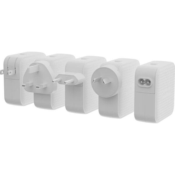 Ładowarka Targus Hyper HyperJuice 70W USB-C GaN Travel Charger (3C+1A) - White