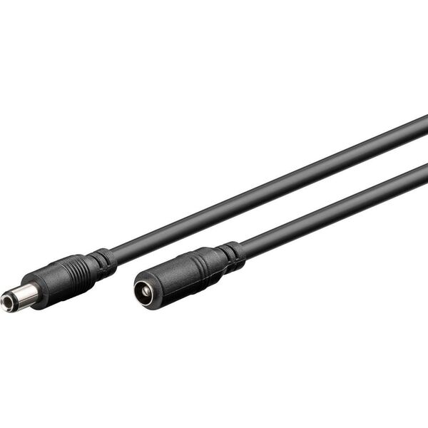 Kabel zasilający MicroConnect Microconnect MC-DC552510 kabel zasilające Czarny 10 m