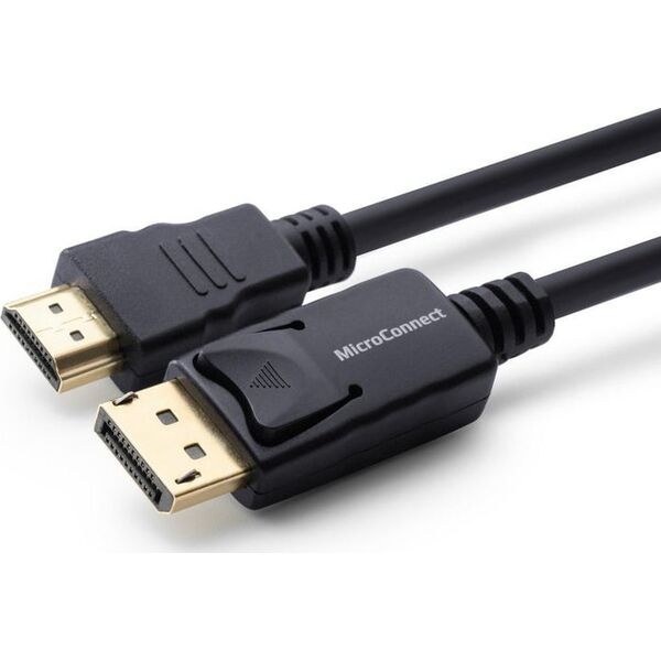 Adapter AV MicroConnect Microconnect MC-DP-HDMI-500 adapter kablowy 5 m DisplayPort Czarny