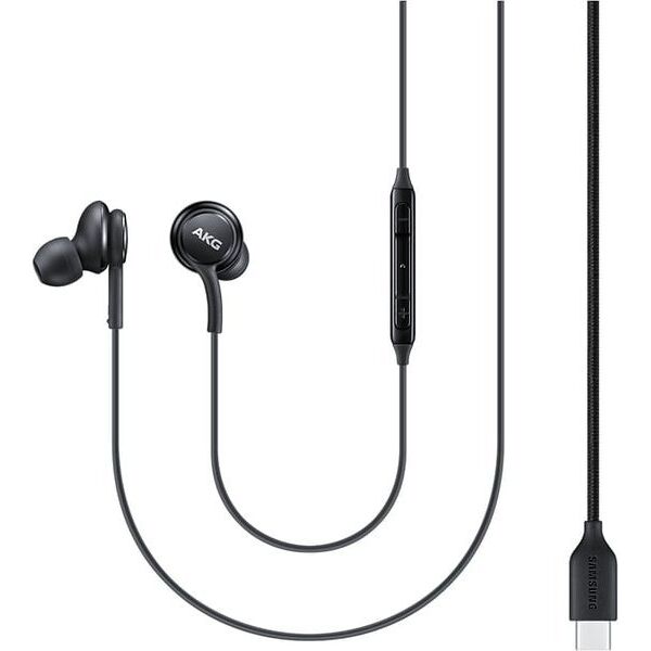 Słuchawki Samsung Samsung GH59-15252A słuchawki/zestaw słuchawkowy Przewodowa Douszny Połączenia/muzyka USB Type-C Czarny