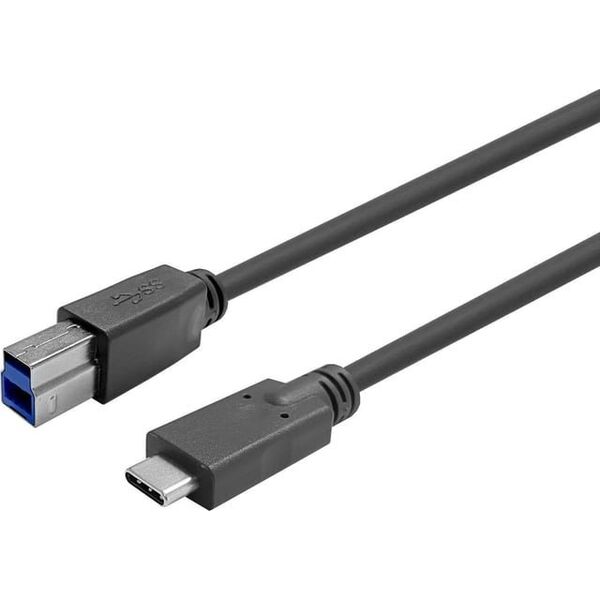Kabel USB VivoLink USB-C - USB-B 7.5 m Czarny (PROUSBCBMM7.5)