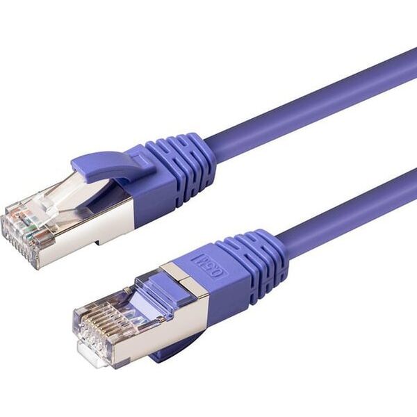 MicroConnect Microconnect MC-SFTP6A01P kabel sieciowy Fioletowy 1 m Cat6a S/FTP (S-STP)