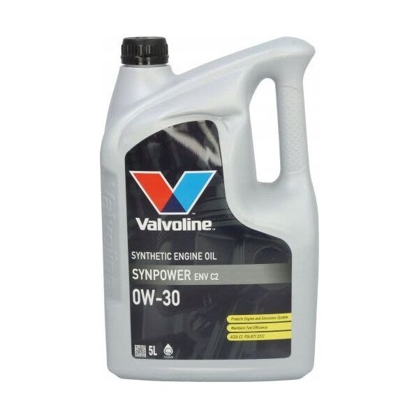 Valvoline Alyva varikliui SYNPOWER ENV C2 0W30 5L, Valvoline