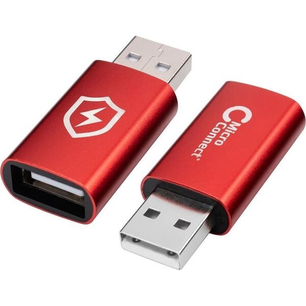 Adapter USB MicroConnect Microconnect MC-AAADAP-SC zmieniacz płci / kabli USB A Czerwony