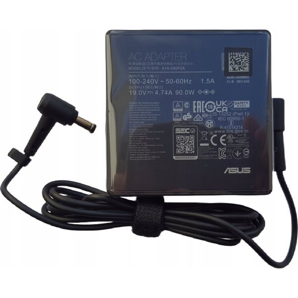 Zasilacz Asus ASUS 0A001-00058900 adapter zasilający/ inwentor Wewnętrzna 90 W Czarny