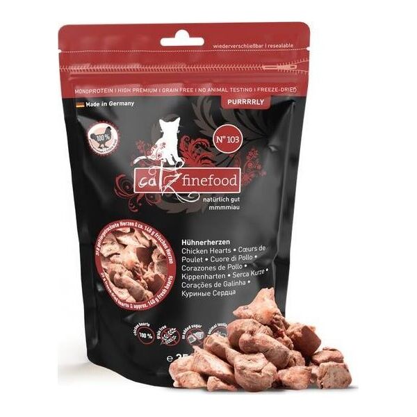 Catz Finefood Catz Finefood Purly Przysmak Dla Kota Serca Kurczaka 35g