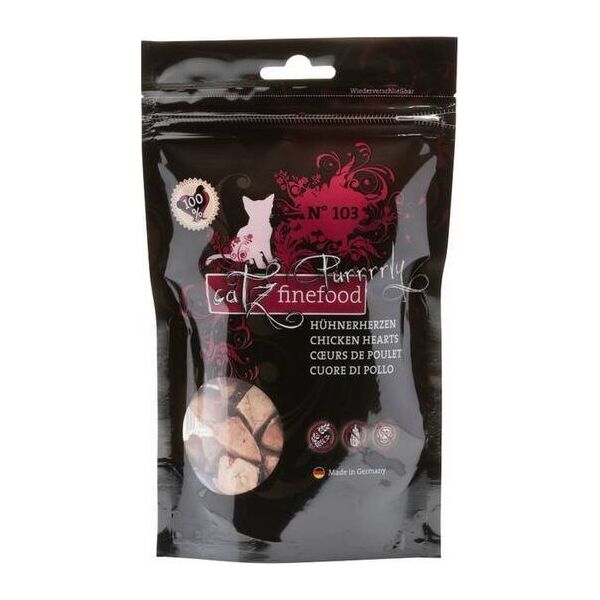 Catz Finefood Catz Finefood Purly Przysmak Dla Kota Serca Kurczaka 35g