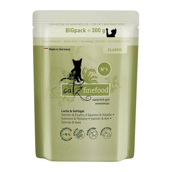 Catz Finefood Catz Finefood Classic Karma Dla Kota Łosoś Drób 300g