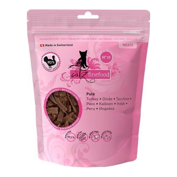 Catz Finefood Catz Finefood Monoproteinowy Przysmak Dla Kota Indyk 45g