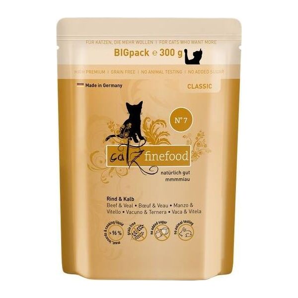 Catz Finefood Catz Finefood Classic Karma Dla Kota Wołowina Cielęcina 300g