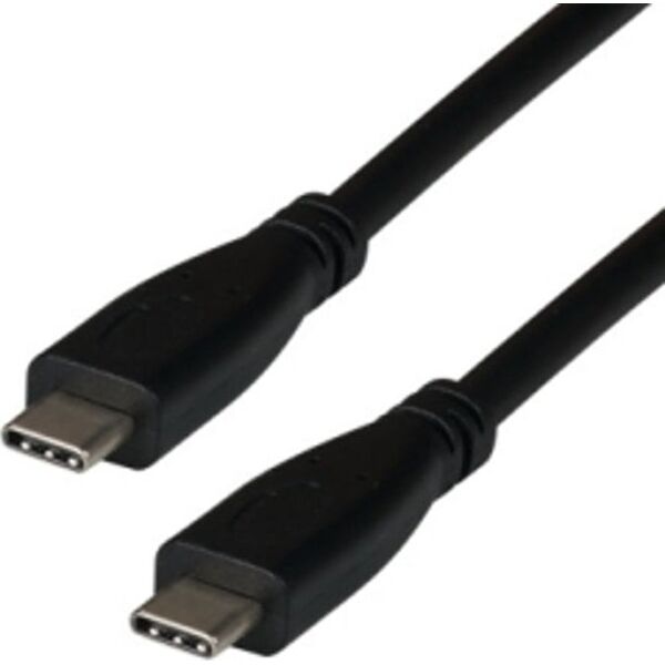 Kabel USB M-CAB USB-C - USB-C 2 m Czarny (7001335)