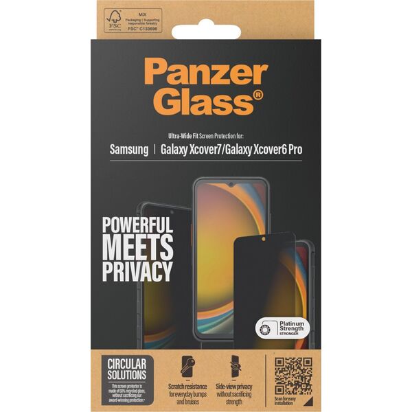PanzerGlass PanzerGlass Privacy Galaxy Xcover7 Xcover6 Pro UWF