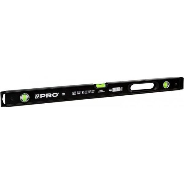 PRO POZIOMICA MALOWANA CZARNA FREZ Z UCHWYTEM HD SERIA 900 80CM (1 SZT)