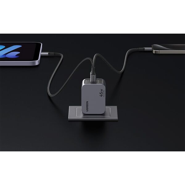 Ładowarka Ugreen UGREEN 35008 Ładowarka sieciowa Nexode Pro 45W 2x USB-C