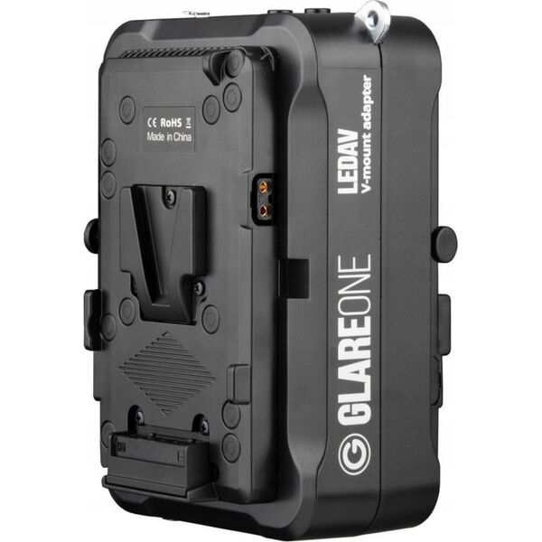 Zasilacz GlareOne GlareOne LEDAV adapter zasilania z akumulatorów V-mount