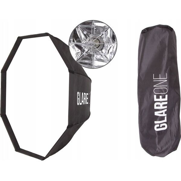 Lampa studyjna GlareOne GlareOne Softbox 25x100 PRO - zestaw z gridem