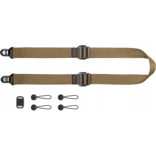 Torba Peak Design Pasek na szyję lub ramię SLIDE LITE COYOTE v3 do lekkich aparatów