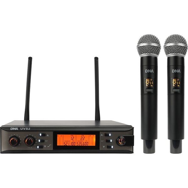 DNA DNA UVS 2 bezprzewodowy mikrofonowy system nagłośnienia 518-542 MHz