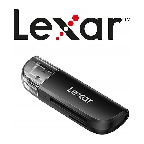 Czytnik Lexar Lexar Cardreader SD/MicroSD/SDHC/SDXC Dual Slot USB-A, USB 3.2 Gen1 Up to 104MB/s