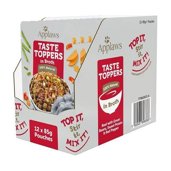 Applaws Applaws Karma Dla Psa Toppers Wołowina Warzywa Sos 85g