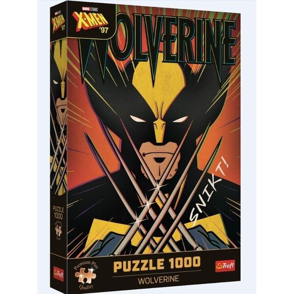 Trefl Puzzle 1000 elementów Premium Plus Quality Marvel Wolverine
