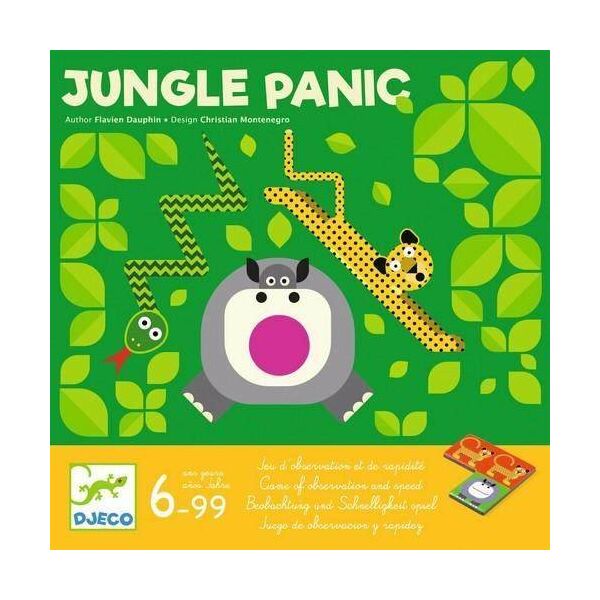 Djeco Djeco - gra taktyczna - panika w dżungli