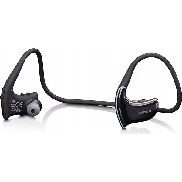 Słuchawki Lenco Lenco BTX-750BK Wasserdichtes Bluetooth-Headset (Schwarz)