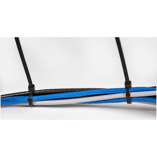 Organizer StarTech 1000 PACK 8 CABLE TIES -BLACK