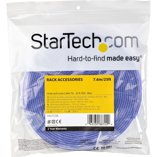 Organizer StarTech HOOK AND LOOP ROLL 25FT.