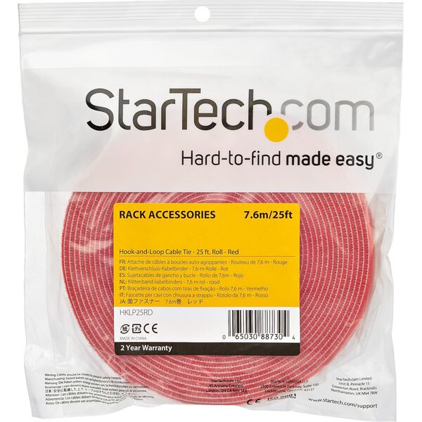 Organizer StarTech HOOK AND LOOP ROLL 25FT.