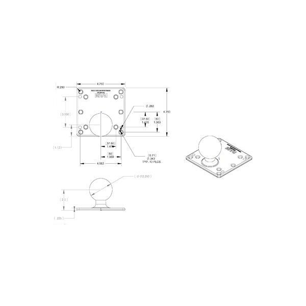 Zebra VESA PLATE