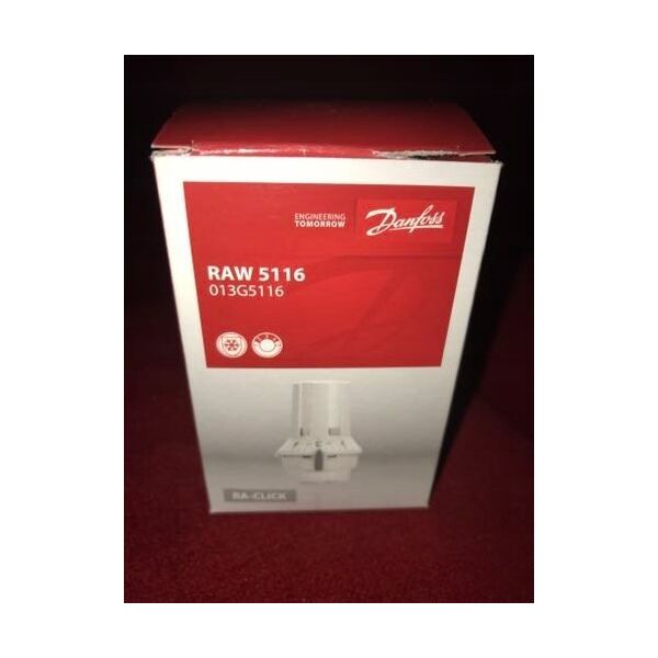 Danfoss Zestaw 2-elementowy - RAE/RLV-KS 1/2 Katowy (blister) (DWZ)