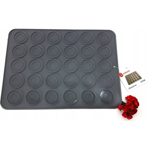 Brunbeste FORMA DO PIECZENIA CIASTECZEK FRANCUSKICH MAKARONIKÓW 30 SZT BRUNBESTE BB-1098