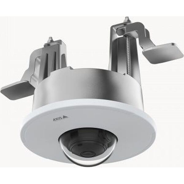 Kamera IP Axis AXIS P4707-PLVE - Netzwerk-Panoramakamera - Kuppel - Aussenbereich - Vandalismussicher / Wetterbestandig - Farbe (Tag&Nacht) - 2 x 5 MP - 2592 x 1944 - feste Irisblende - verschiedene Brennweiten - Audio - GbE - MJPEG, H.264, H.265 - PoE Cl