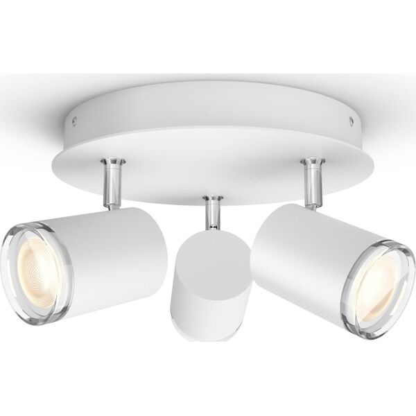 Lampa sufitowa Signify Philips Hue White Amb.Adore Spot Rondell 3flg weiß 3x350lm DS