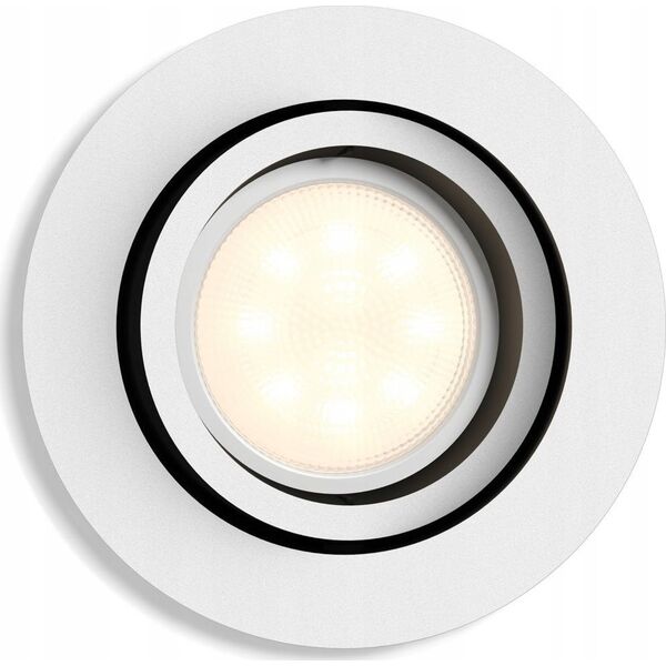Lampa sufitowa Signify Philips Hue White Amb.Milliskin Einbausp rund alum.350lm Erw-