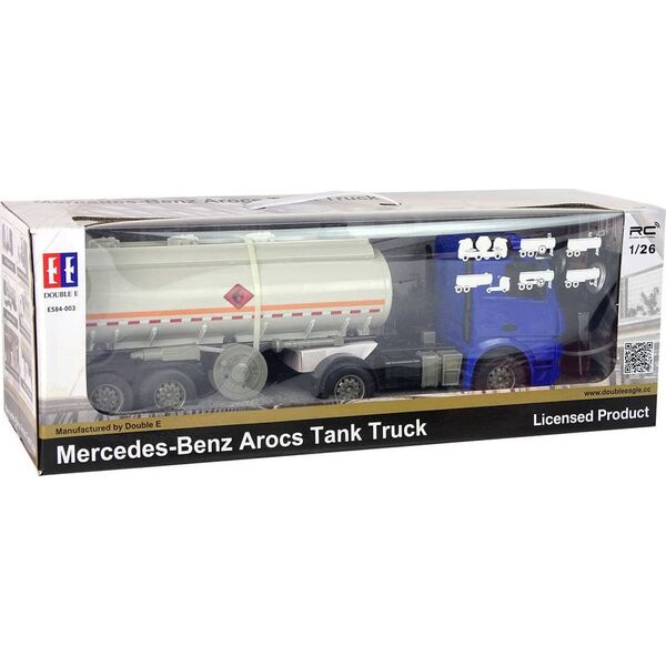 Mercedes Cysterna R/C zdalnie sterowana Mercedes niebieska