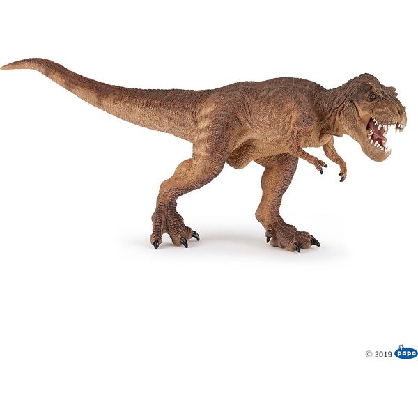 Figurka Papo T-rex biegnący brązowy