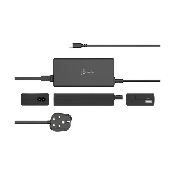 Zasilacz do laptopa j5create 100W PD USB-C SUPER CHARGER -