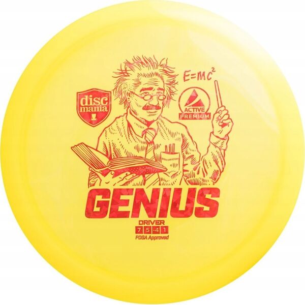 Discmania Diskgolfo diskas Fairway Driver GENIUS Active Premium Geltona
