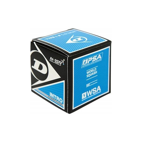 Dunlop Skvošo kamuoliukas Intro 12-box, 1mėlyn.taš