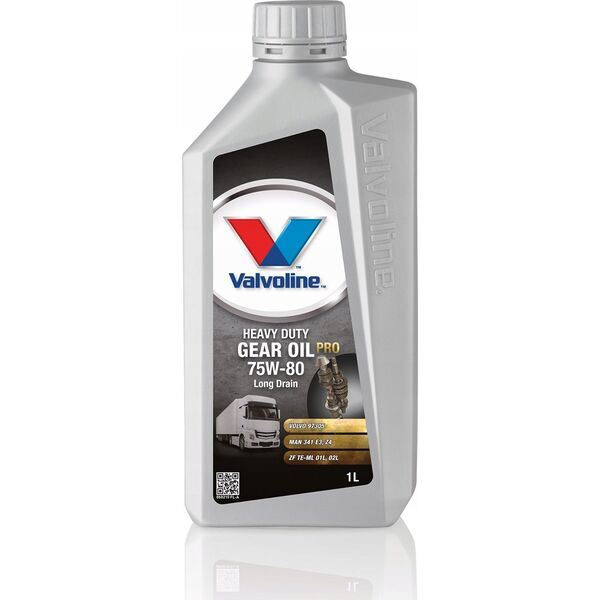 Valvoline Transmisinė alyva  HD GEAR OIL PRO 75W80 LD 1L, Valvoline