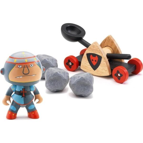 Djeco Djeco Arty Toys - Piratai - Baldy ir jo katapulta