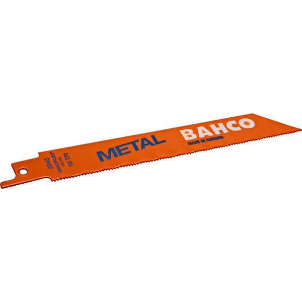 Bahco Bahco Tiesinio pjūklo geležtės Sandflex Bi-Metal 150mm*0,9mm ST 14TPI, Metalui 5vnt