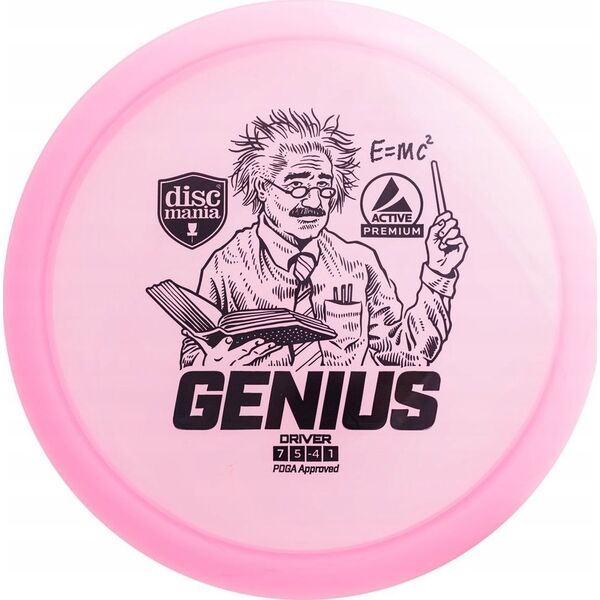 Discmania Diskgolfo diskas Fairway Driver GENIUS Active Premium Rožinė